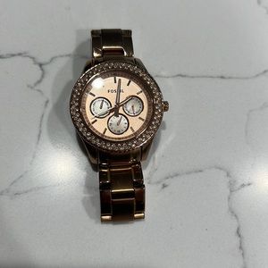 Fossil Rose Gold Watch
